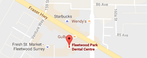 Fleetwood Park Dental Centre Location